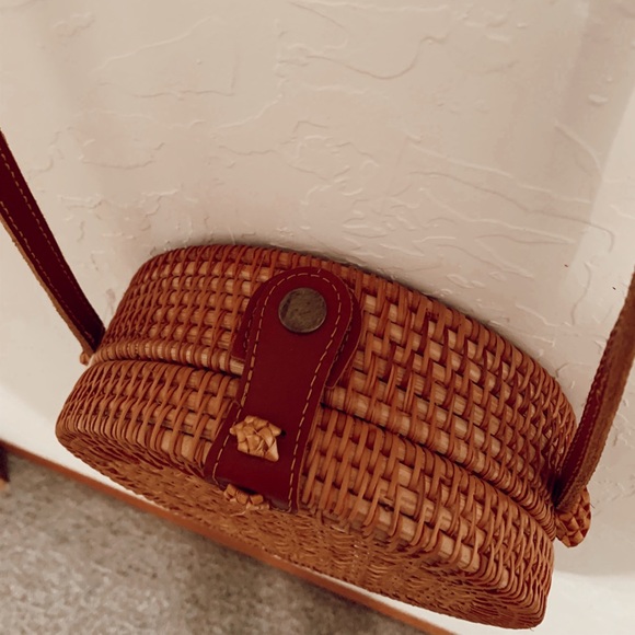 bamboo circle purse - Picture 5 of 7